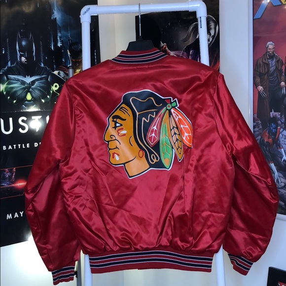 Locker Line Blackhawks polyester jacket - Picture 2 of 5